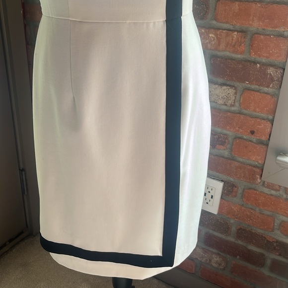 White Calvin Klein Minimalist Dress 4 - Picture 9 of 10